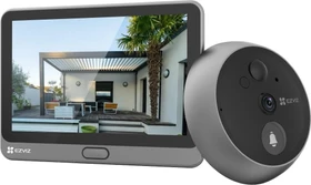 Ezviz CP4 Video Doorbell Wire-Free, inkl. Monitor, Video-Türklingel