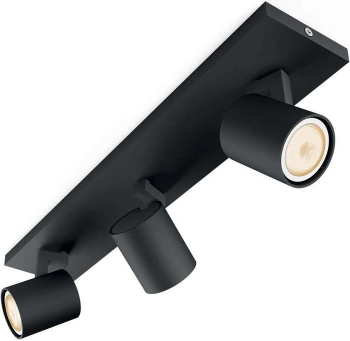 Philips Hue White Ambiance Runner Spot 3-flammig schwarz