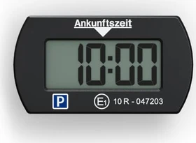 Needit Park Mini elektronische Parkscheibe schwarz