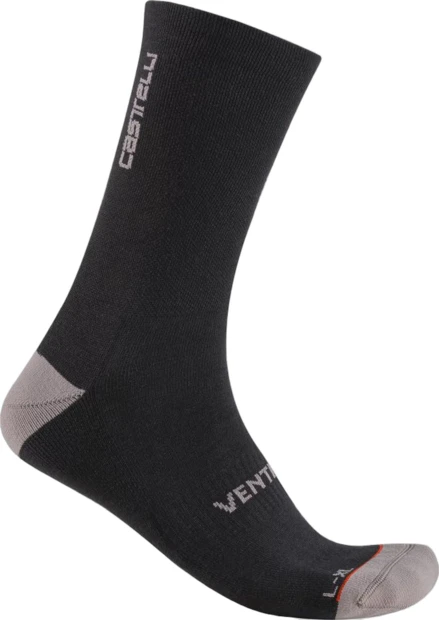 Castelli Venti Soft Merino Fahrradsocken schwarz (Herren) (4525563-010)