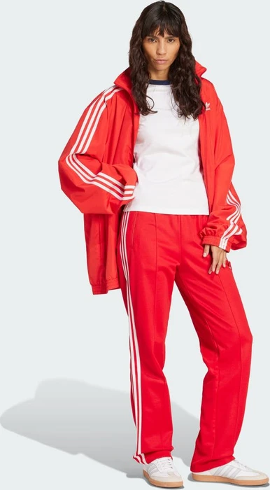 adidas Beckenbauer Trainingshose lang better scarlet/white (Damen)