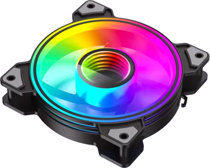 GameMax Dual Ring Infinity, schwarz, 120mm