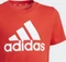 adidas Essentials T-Shirt kurzarm vivid red/white (Junior) Vorschaubild
