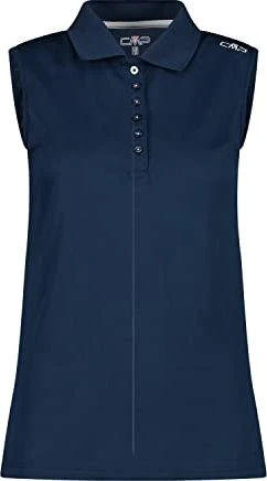CMP Ärmelloses Poloshirt ärmellos blue/stone (Damen)