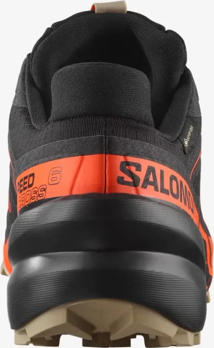 Salomon Speedcross 6 GTX black/shocking orange (Herren)