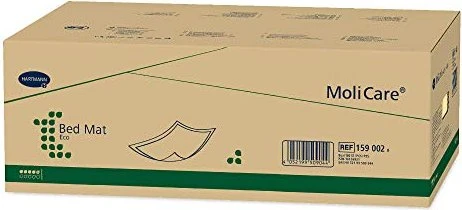 Hartmann MoliCare Bed Mat Eco 5 Tropfen Bettschutzeinlage, 40x60cm, 300 Stück