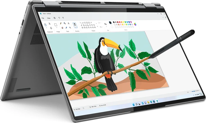 Lenovo Yoga 7 16IAH7, Arctic Grey, Core i5-12500H, 16GB RAM, 512GB SSD, Arc A370M Graphics, DE