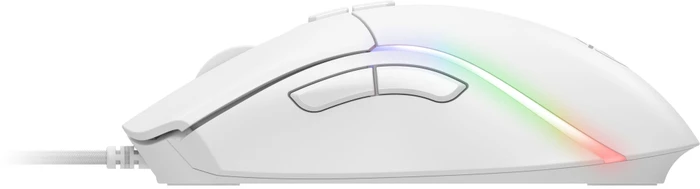 Rapture Venom V2 Gaming Maus weiß, USB