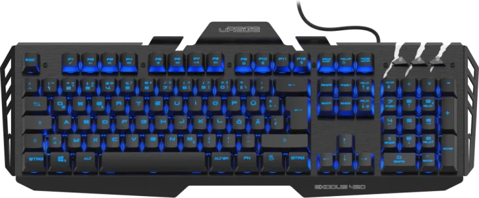 Hama uRage Exodus 420 Metal Gaming Tastatur, USB, DE