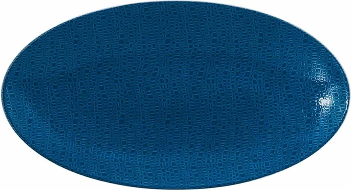 Seltmann Weiden Life Servierplatte oval 33x18 cm fashion classic blue
