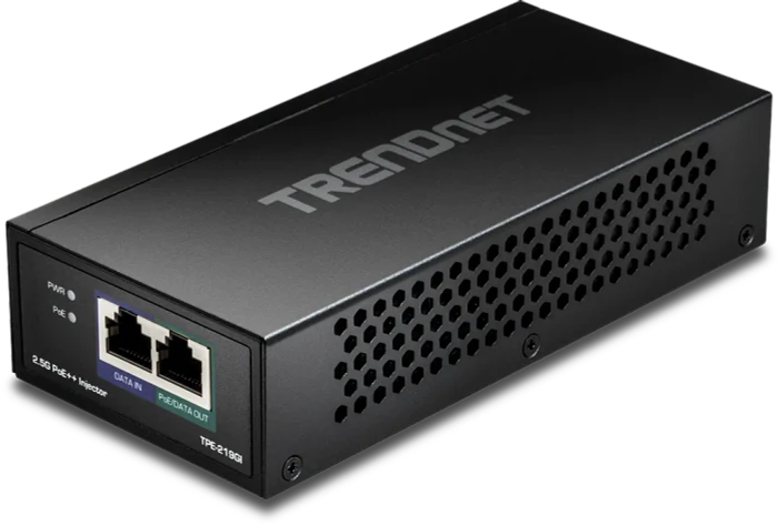 TRENDnet Desktop 2.5G PoE-Injektor, 2x RJ-45, 90W PoE++