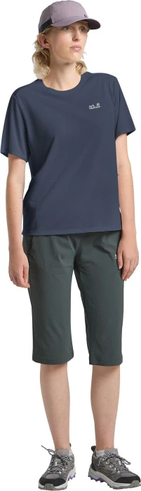 Jack Wolfskin Vonnan S|s Funktionsshirt kurzarm midnight sky (Damen)