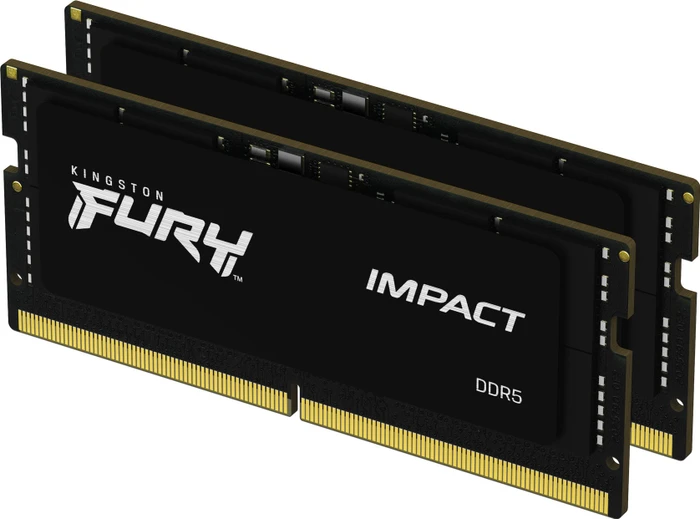 Kingston FURY Impact SO-DIMM 32GB Kit, DDR5-6400, CL38-40-40, 1RX8