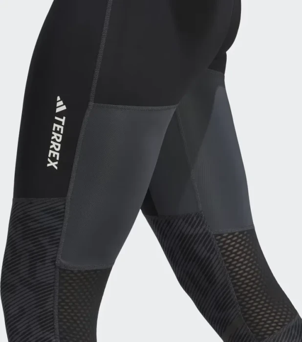 adidas Terrex Agravic Trail Running Leggings Laufhose lang carbon (Damen)