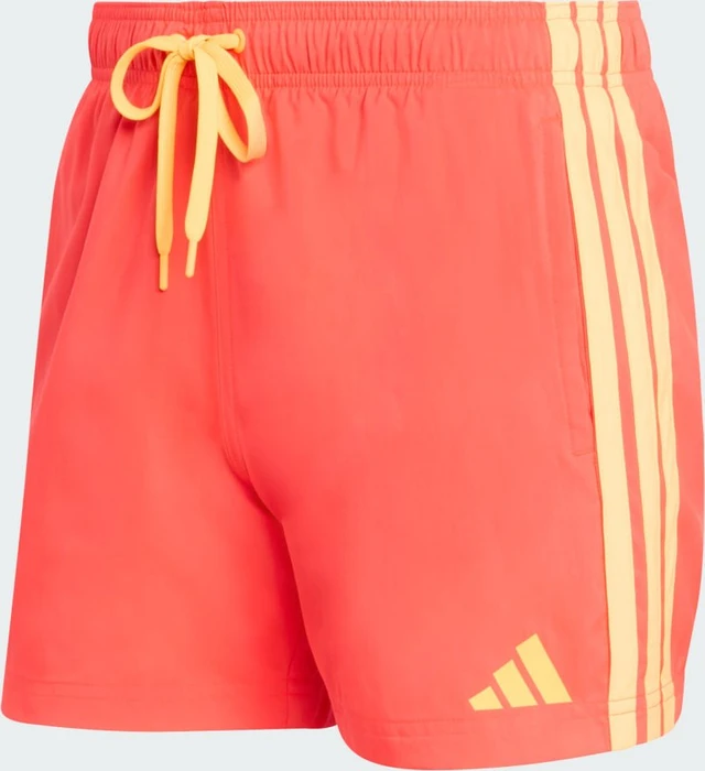 adidas 3-Streifen 13cm Badeshorts lucid red (Herren)