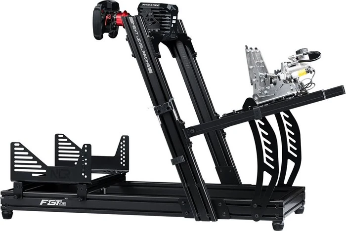 Next Level Racing F-GT Elite Lite Simulator Cockpit, Front & Side Mount Edition