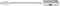 Nedis Adapterkabel USB-C 3.0 [Stecker] zu DisplayPort 1.2 [Buchse]/USB-C 3.0 [Buchse], 0.2m Vorschaubild