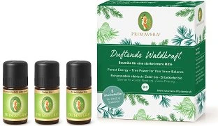 Primavera Duftende Waldkraft Duftöl Set, 15ml