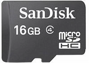 SanDisk microSD Class 4