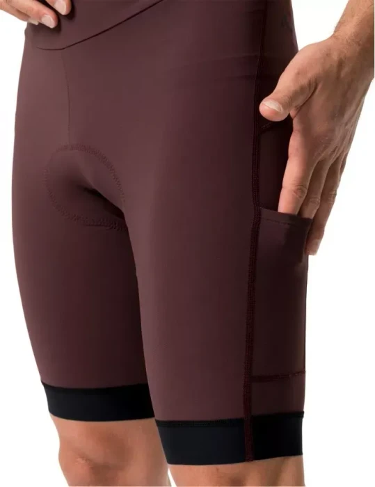 Vaude Kuro Tights Fahrradhose kurz dark oak (Herren)