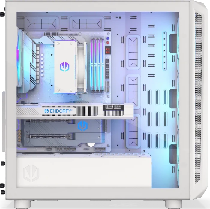 Endorfy Arx 700 ARGB White, Glasfenster