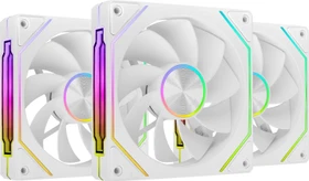 Mars Gaming MF-Linkfinity 2R Reversed Fan Kit, weiß, 120mm, 3er-Pack