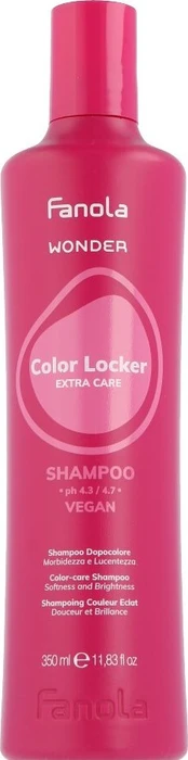 Fanola Wonder Color Locker Extra Care Shampoo, 350ml