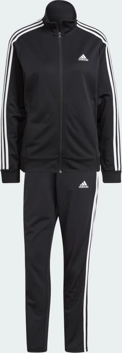 adidas 3-Streifen Doubleknit Trainingsanzug schwarz/weiß (Damen)