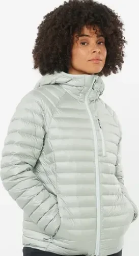 Salomon Elixir Micro Down Hooded Funktionsjacke misty blue (Damen)