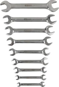 KS Tools Doppelmaulschlüssel Schraubenschlüsselsatz, 9-tlg.