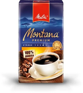 Melitta Montana Kaffeepulver, 500g