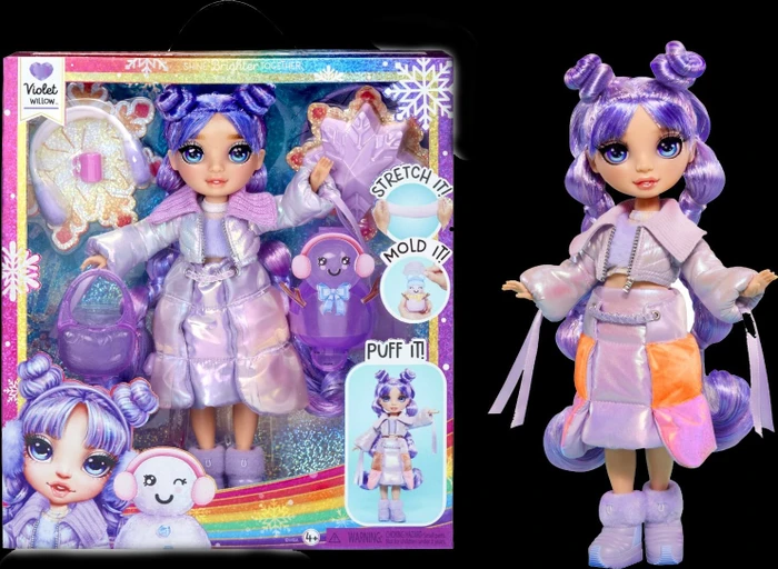 MGA Entertainment Rainbow High - Winter Wonderland - Violet (514558EUC)