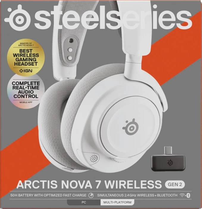 SteelSeries Arctis Nova 7 Wireless Gen 2 weiß