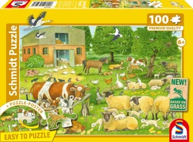 Schmidt Spiele Tierfamilien auf dem Bauernhof