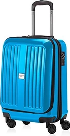 Hauptstadtkoffer X-Berg Spinner 55cm cyanblau glänzend