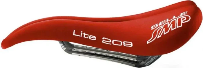 Selle SMP Lite 209 Carbon 139mm Sattel rot
