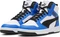 Puma Rebound V6 Mid puma white/puma black/racing blue (Junior) Vorschaubild
