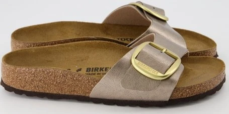 Birkenstock Madrid Big Buckle graceful taupe (Damen)