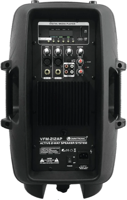 Omnitronic VFM-212AP schwarz, Stück