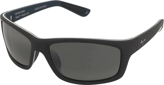 Maui Jim Kanaio Coast matte soft black-white-blue/neutral grey