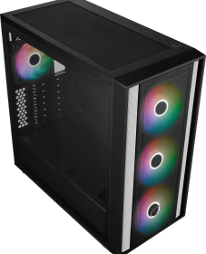 Cooler Master MasterBox 600, schwarz, Glasfenster (MB600-KGNN-S00)