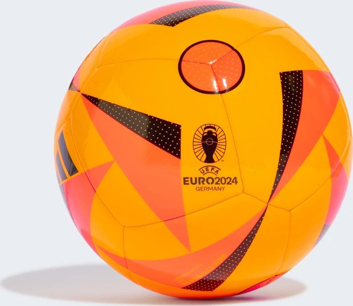 adidas UEFA EURO 2024 Fussballliebe Club Fußball solar gold/solar red/black