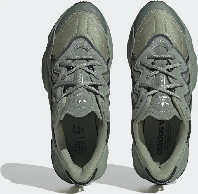 adidas Ozweego silver green/black blue met. (Herren)