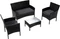 Juskys Fort Myers Polyrattan Lounge-Set Vorschaubild