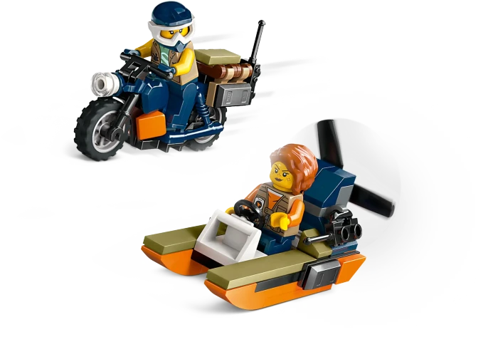 LEGO City - Dschungelforscher-Hubschrauber