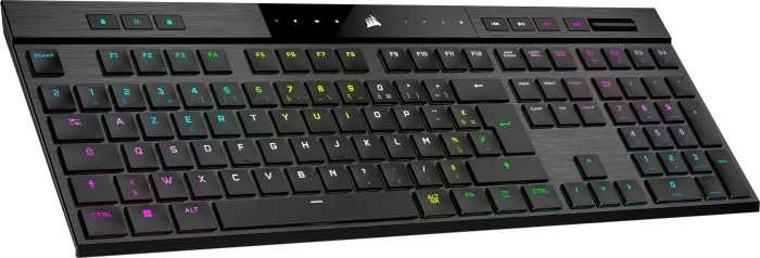 Corsair Gaming K100 AIR Wireless, MX RGB ULP Tactile, USB/Bluetooth, FR