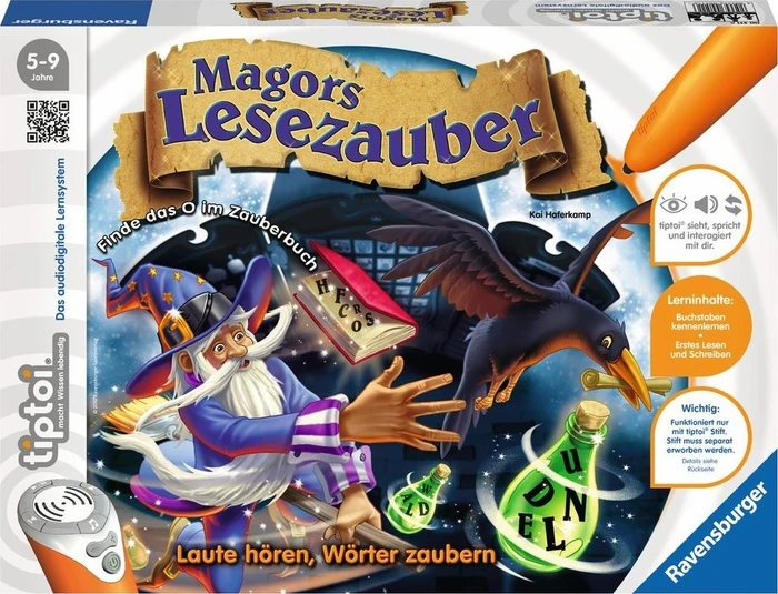 Ravensburger tiptoi Spiel: Magors Lesezauber