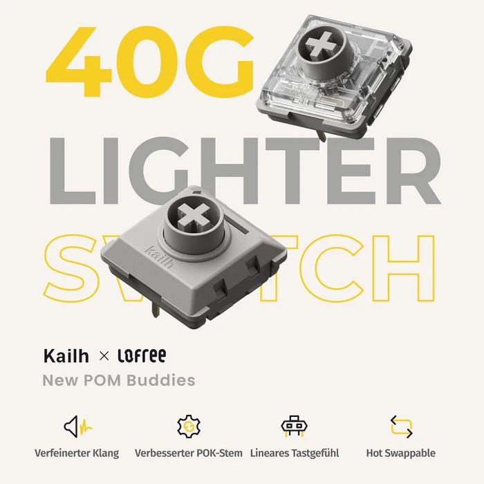 Lofree Flow Lite84, Flamingo, LEDs weiß, Kailh LOW PROFILE Specter, USB/Bluetooth, US