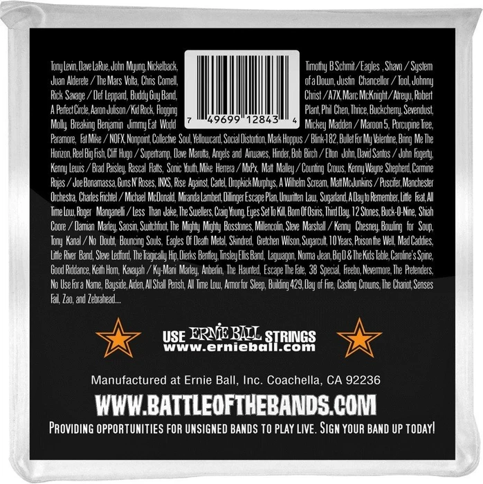 Ernie Ball Stainless Steel Bass Hybrid Slinky