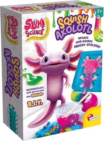 Lisciani Slumi Science Pocket Squish Axolotl